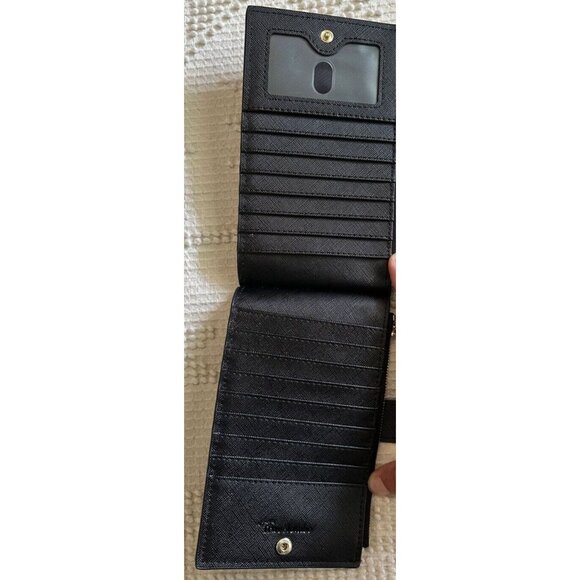 Travelambo Blck Wallet RFID Blocking Bifold Multicard Travel Security Minimalist - Picture 5 of 7